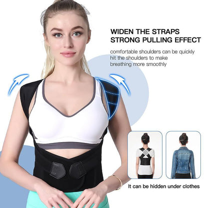 Posture Belt | Back Support & Pain Relief Brace 🦴💪